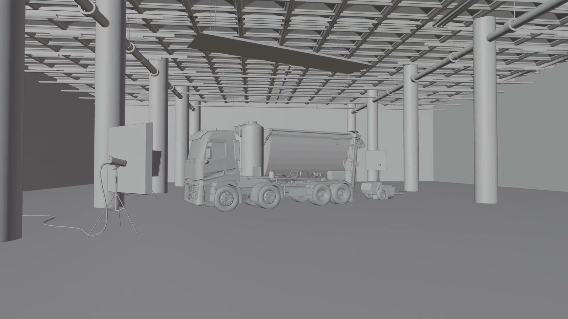 Volumetric Concrete Mixer